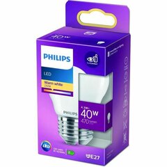 Светодиодная лампочка Philips E27 470 lm (4,5 x 8,2 cm) (2700 K) цена и информация | Лампочки | hansapost.ee