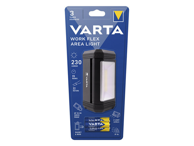 Lamp Varta Work flex цена и информация | Taskulambid, pealambid ja prožektorid | hansapost.ee