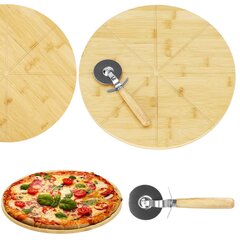 Springos pitsa lõikelaud, 33 cm price and information | Cutting boards | hansapost.ee