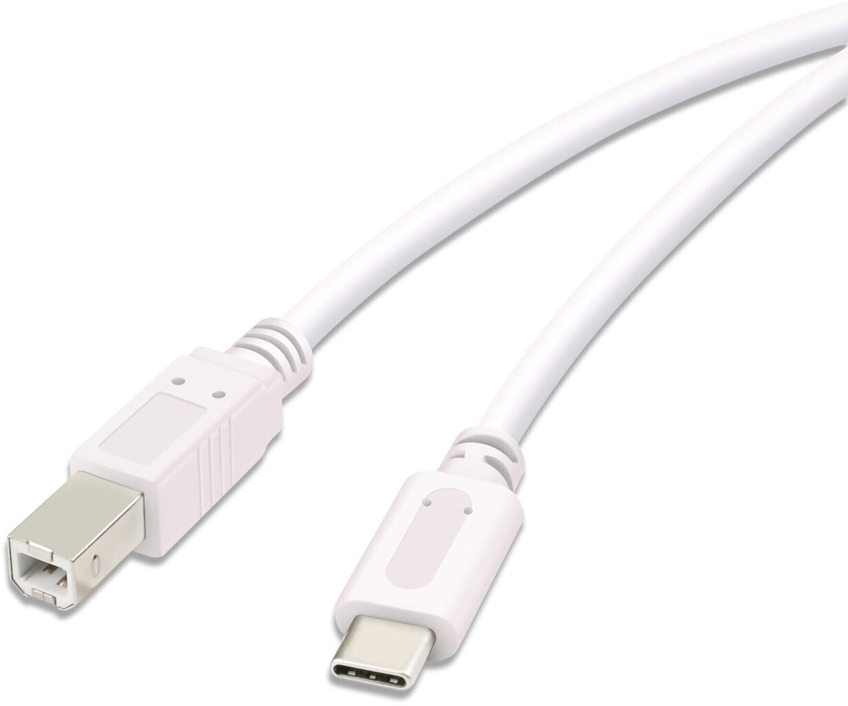 Vivanco kaabel USB-C - USB-B 3m, valge (45356) цена и информация | Juhtmed ja kaablid | hansapost.ee