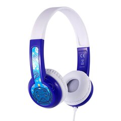 BuddyPhones kids headphones wired DiscoverFun (Blue) цена и информация | Наушники | hansapost.ee