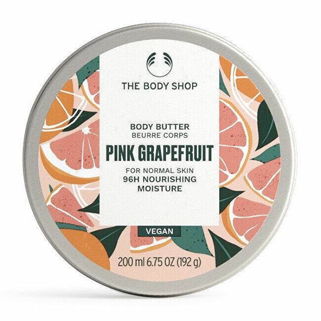 Kehavõi The Body Shop Pink Greipfruit Body Butter 96h, 200ml цена и информация | Kehakreemid, kehaõlid ja losjoonid | hansapost.ee