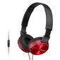 Sony MDRZX310 Red hind ja info | Kõrvaklapid | hansapost.ee