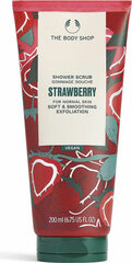Kehakoorija The Body Shop Exfoliating Strawberry, 200 ml цена и информация | Скрабы для тела | hansapost.ee