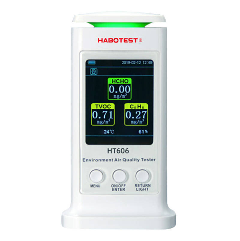 Nutikas õhukvaliteedi detektor Habotest ht606 цена и информация | Niiskuse, temperatuuri, pH ja ORP mõõdikud | hansapost.ee