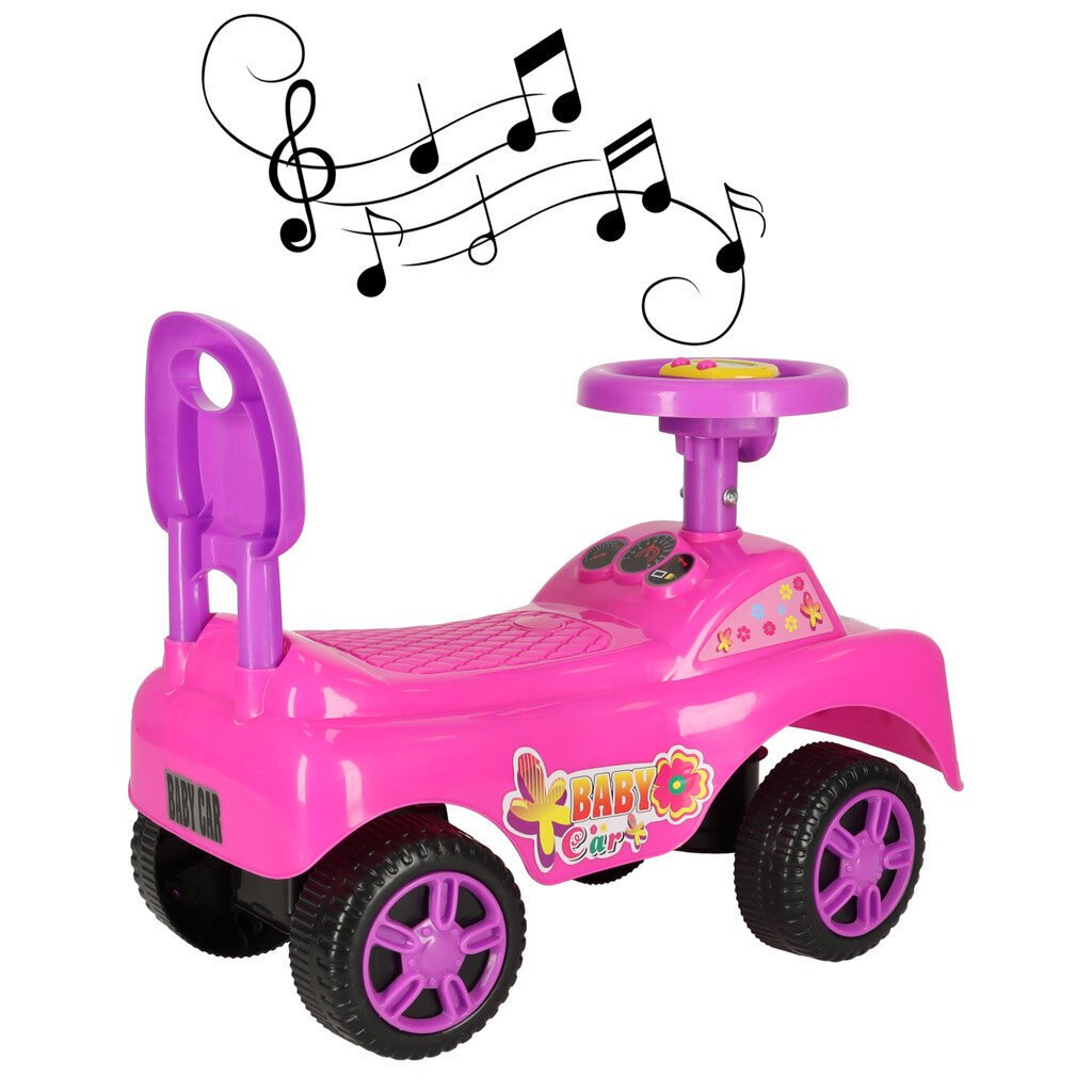 Tõukeauto lastele, roosa hind ja info | Beebide mänguasjad | hansapost.ee