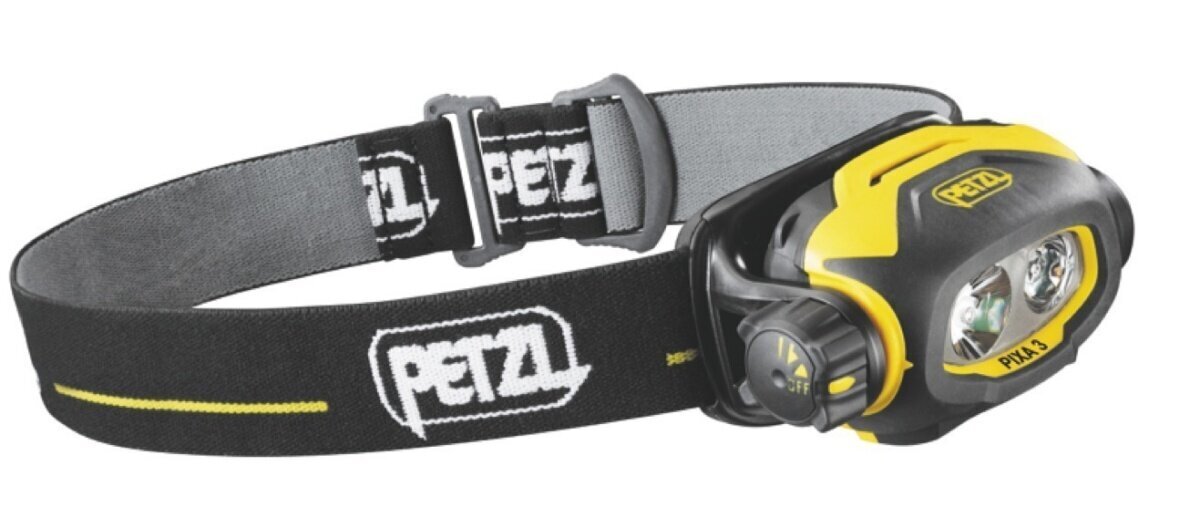 Pea külge kinnitatav lamp Petzl Pixa 3, must цена и информация | Muu matkavarustus | hansapost.ee