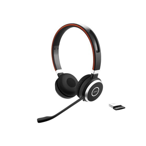 Jabra Evolve 65 MS Duo Black цена и информация | Kõrvaklapid | hansapost.ee