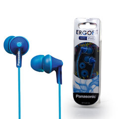 Наушники + микрофон Panasonic RP-HJE125E-A, синие цена и информация | Наушники | hansapost.ee