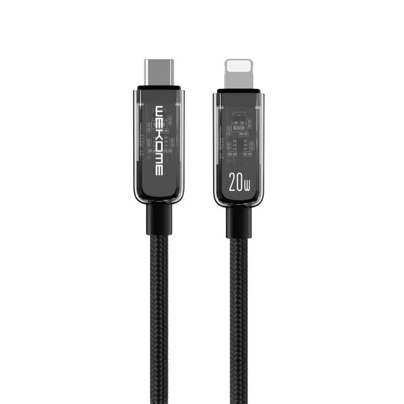 Wekome USB C/lightning, 1.2 m hind ja info | Juhtmed ja kaablid | hansapost.ee