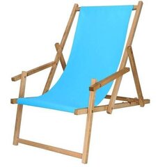 Kokkupandav tool Oxford, sinine/pruun hind ja info | Aiatoolid, rõdutoolid | hansapost.ee
