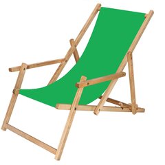 Kokkupandav tool Oxford, roheline/pruun hind ja info | Aiatoolid, rõdutoolid | hansapost.ee