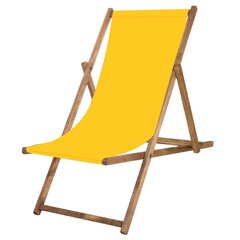 Kokkupandav tool, kollane/pruun price and information | Garden chairs, balcony chairs | hansapost.ee