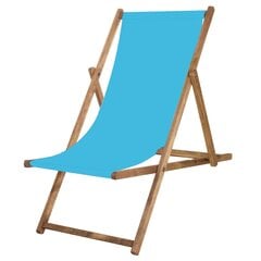 Kokkupandav tool, sinine/pruun цена и информация | Садовые стулья, кресла, пуфы | hansapost.ee