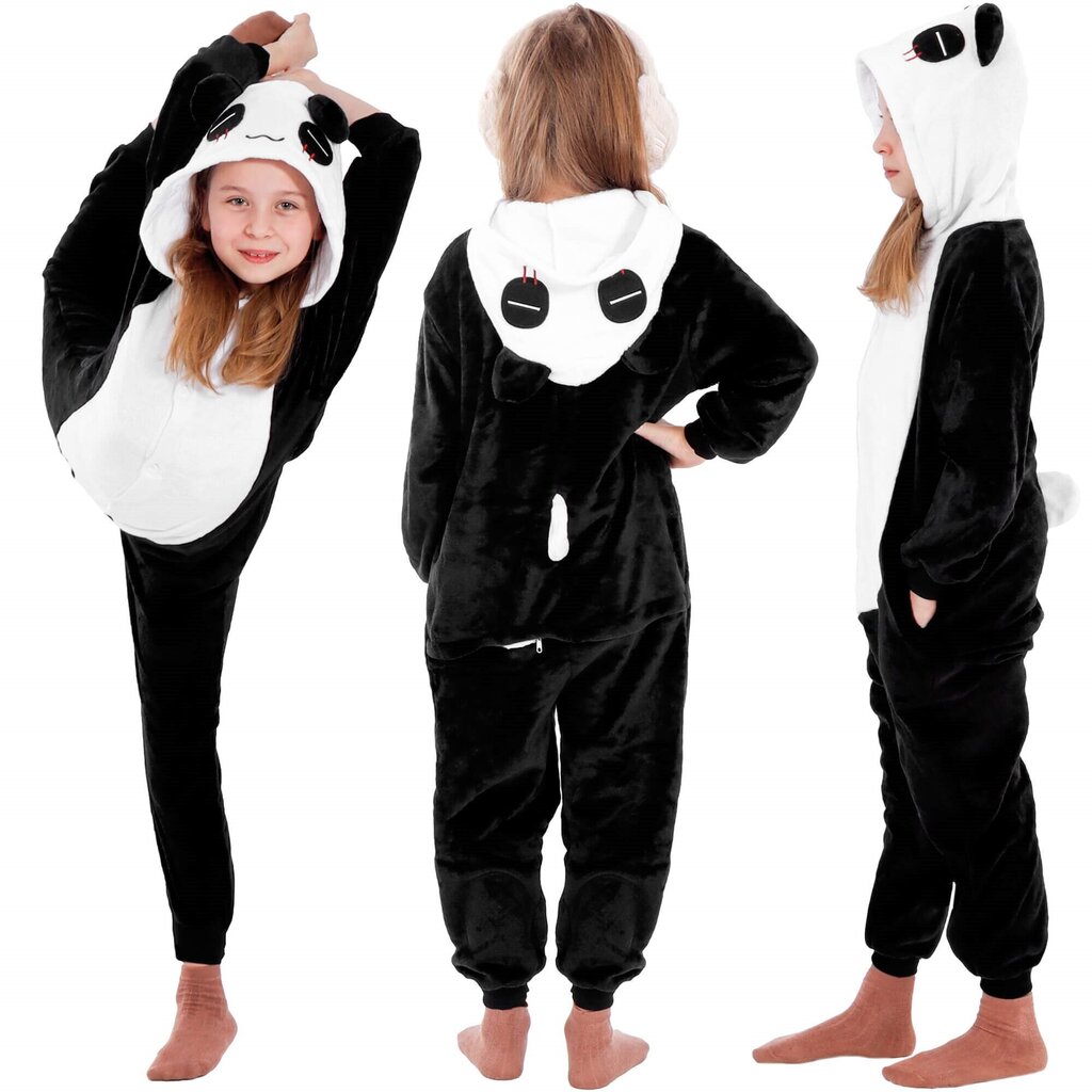 Kigurumi pidžaamad tüdrukutele Springos HA5069 125 - 140 cm цена и информация | Hommikumantlid ja pidžaamad tüdrukutele | hansapost.ee