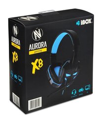Juhtmega mängurikõrvaklapid IBOX X8 hind ja info | Kõrvaklapid | hansapost.ee