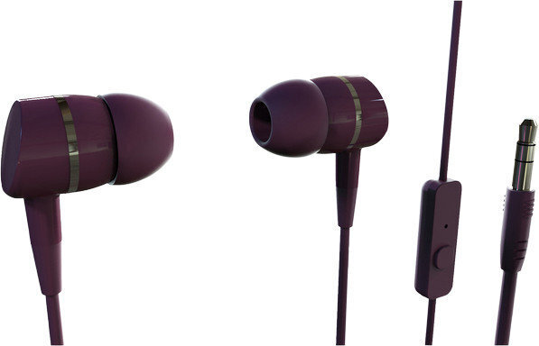 Vivanco kõrvaklapid + mikrofon Smartsound, punane (38012) цена и информация | Kõrvaklapid | hansapost.ee