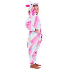 Kigurumi pidžaamad tüdrukutele Springos HA5072 130 - 140 cm hind ja info | Hommikumantlid ja pidžaamad tüdrukutele | hansapost.ee