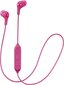 JVC HA-FX9BTPE Bluetooth 4.1 Pink hind ja info | Kõrvaklapid | hansapost.ee