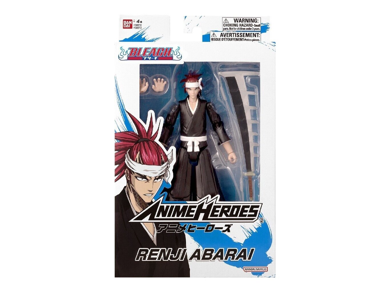 Märulitegelane Bandai Anime Heroes Bleach Abarai Renji, 36972 цена и информация | Fännitooted mänguritele | hansapost.ee