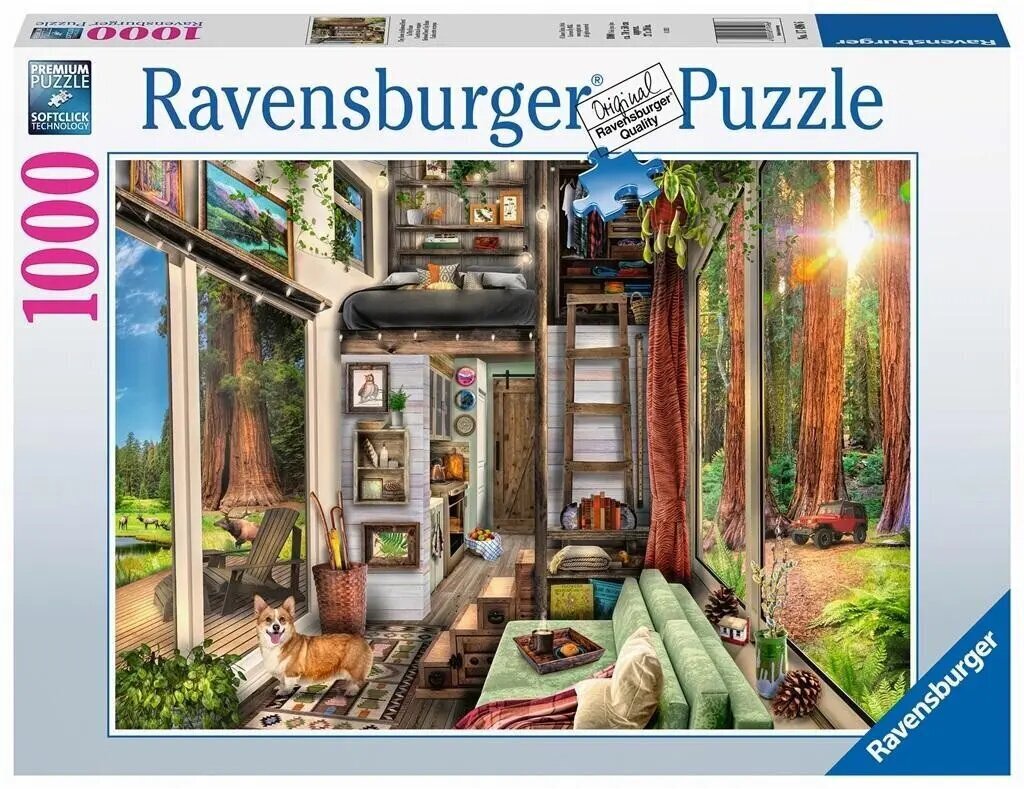 Pusle Ravensburger Suvila metsas, 1000 tk hind ja info | Pusled lastele ja täiskasvanutele | hansapost.ee