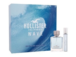 Подарочный набор духов для мужчин Hollister Wave Man EDT, 50 мл + 15 мл цена и информация | Мужские духи | hansapost.ee