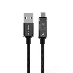 Wekome USB A/USB C, 1 m цена и информация | Кабели и провода | hansapost.ee