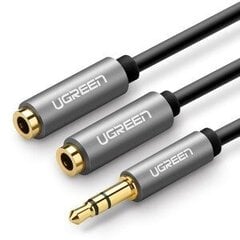 Ugreen 3.5 mm, 20 cm цена и информация | Кабели и провода | hansapost.ee