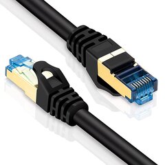 Montis KABEL SIECIOWY S/FTP MT041-20 CAT.7 Сетевой кабель 20 м Черный Cat7 S/FTP (S-STP) цена и информация | Кабели и провода | hansapost.ee