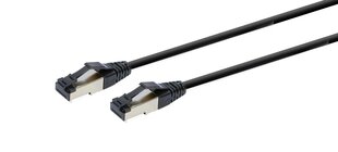 Gembird S| FTP Cat. 8 LSZH Patch Cord 1.5m Black цена и информация | Кабели и провода | hansapost.ee