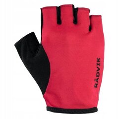 Велосипедные перчатки Radvik Lear, S, серые/красные цена и информация | Велосипедные перчатки | hansapost.ee