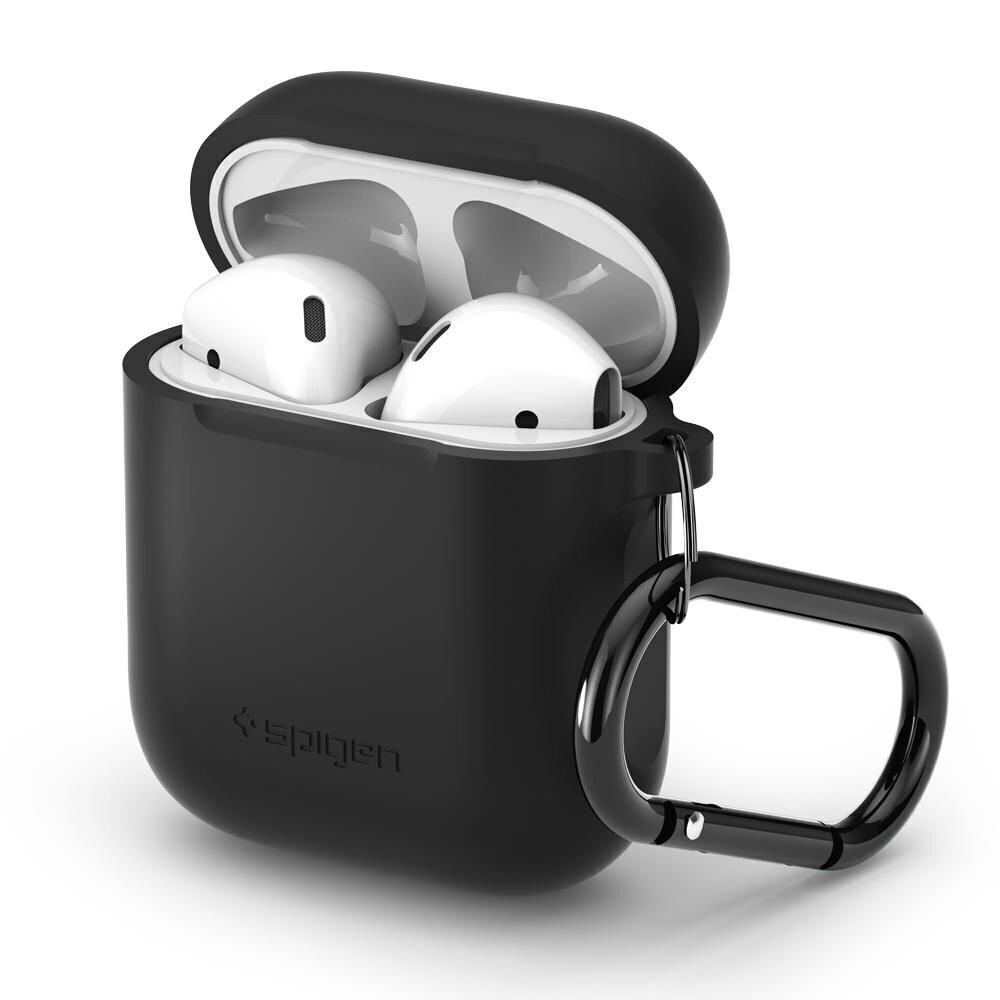 Spigen Apple AirPods Black hind ja info | Kõrvaklappide tarvikud | hansapost.ee