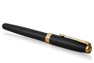 Перьевая ручка Parker Sonnet Matte Black GT F цена и информация | Письменные принадлежности | hansapost.ee
