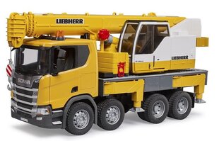 Kraana Scania 560R Liebherr Bruder 03571 hind ja info | Mänguasjad poistele | hansapost.ee