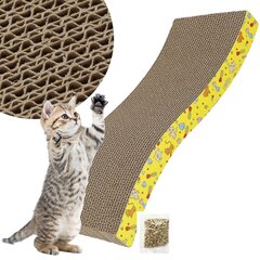 Когтеточка для кошек из картона Springos PA1077 цена и информация | Когтеточки | hansapost.ee