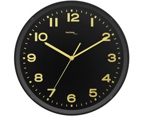TECHNOLINE WT8500 -1 radio wall clock gold 30 cm цена и информация | Часы | hansapost.ee