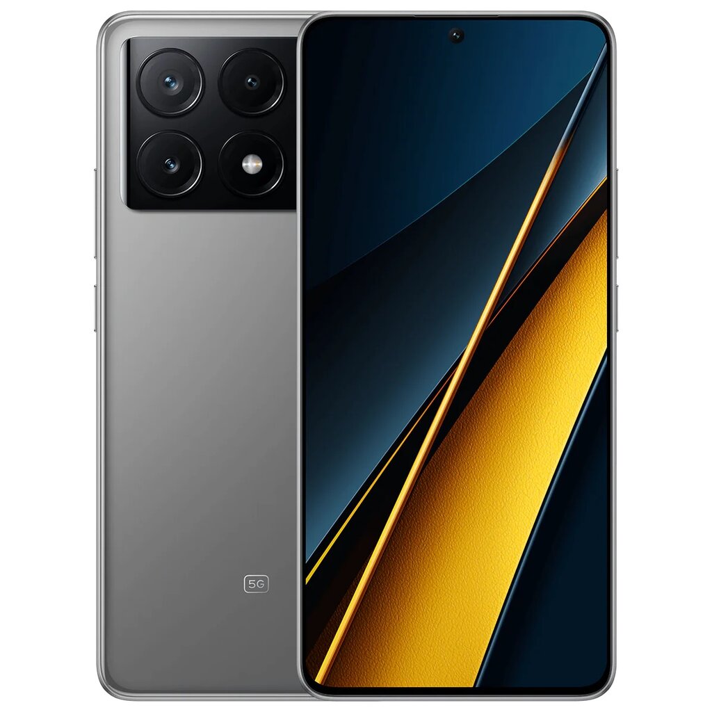 POCO X6 Pro 5G 8/256GB Grey hind ja info | Telefonid | hansapost.ee