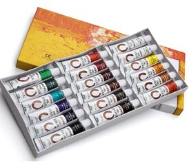 Набор масляных красок Мариес, 18 шт. цена и информация | Принадлежности для рисования, лепки | hansapost.ee