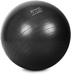 Мяч для гимнастики Gymstick Pro 75 см, черный цвет цена и информация | Гимнастические мячи | hansapost.ee