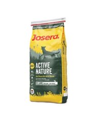 Josera kuivtoit Active Nature, 15 kg hind ja info | Koerte kuivtoit ja krõbinad | hansapost.ee