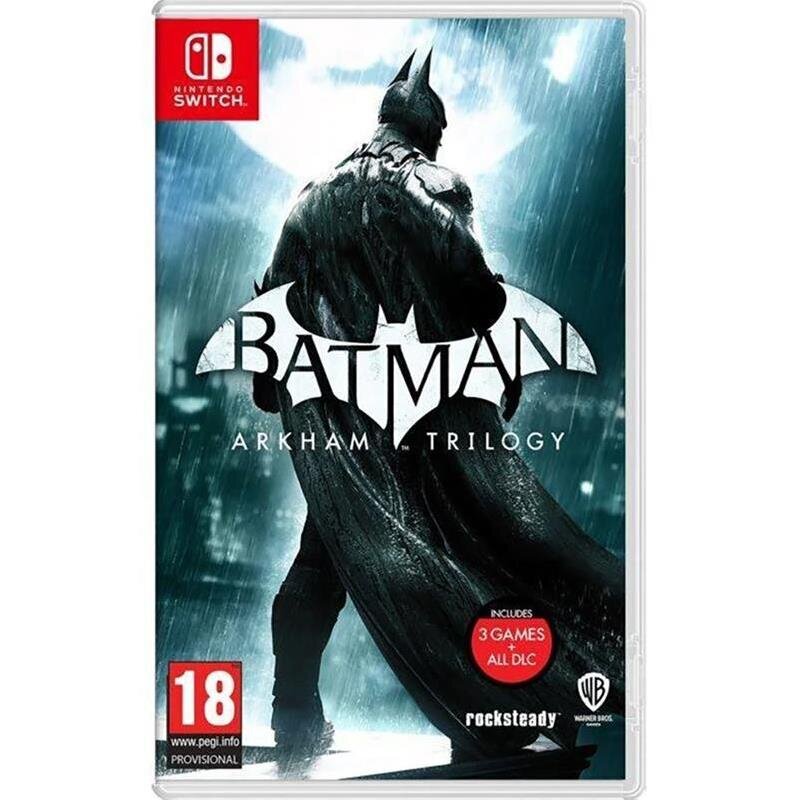 Batman Arkham Trilogy Switch mäng цена и информация | Konsooli- ja arvutimängud | hansapost.ee