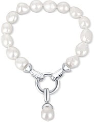 JwL Luxury Pearls Браслет из настоящего белого жемчуга JL0560 цена и информация | Женские браслеты | hansapost.ee