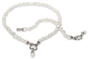 JwL Luxury Pearls Браслет из настоящего белого жемчуга JL0560 цена и информация | Женские браслеты | hansapost.ee