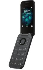 Defektiga toode. Nokia 2660 Flip 4G 1GF011GPA1A01 Black hind ja info | Nokia Outlet - lõpumüük | hansapost.ee