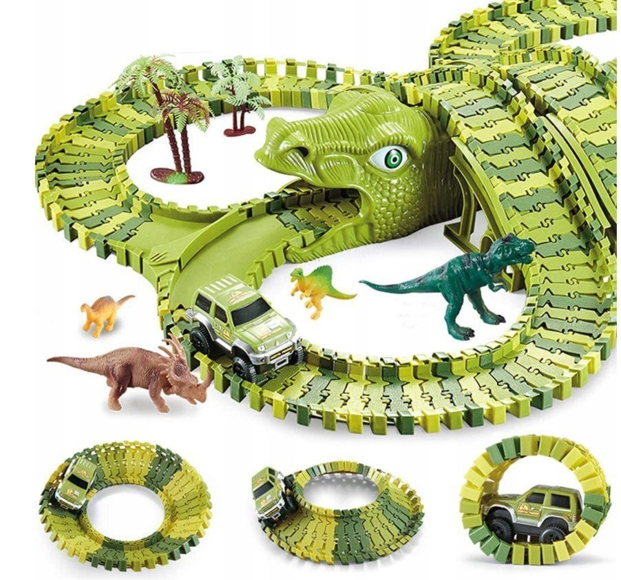 Dinosaur Track Toys Laste arengurada цена и информация | Mänguasjad poistele | hansapost.ee