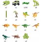 Dinosaur Track Toys Laste arengurada hind ja info | Mänguasjad poistele | hansapost.ee