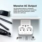 PROMATE PowerRack seinalaadija LED / 2x USB 12W / 2x EU PLUG цена и информация | Pikendusjuhtmed | hansapost.ee