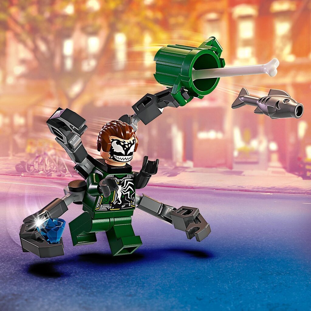 76275 Lego® Marvel Mootorrattaga tagaajamine: Ämblikmees vs Doktor Kaheksajalg цена и информация | Klotsid ja konstruktorid | hansapost.ee