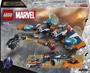 76278 LEGO® Marvel Ракетная боевая птица против Ронана цена и информация | Конструкторы и кубики | hansapost.ee