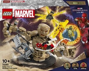 76280 LEGO® Marvel Человек-паук против Песочного человека: финальная битва цена и информация | Конструкторы и кубики | hansapost.ee